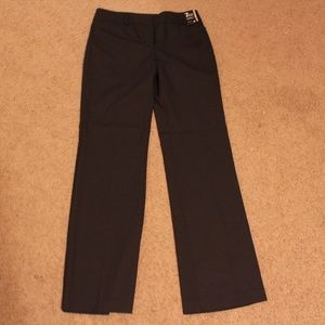 Navy Pinstripe Slacks (Tall)